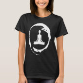 Zen AF Yoga Yogi Top Buddhist Namaste Workout Gym  Tシャツ (正面)
