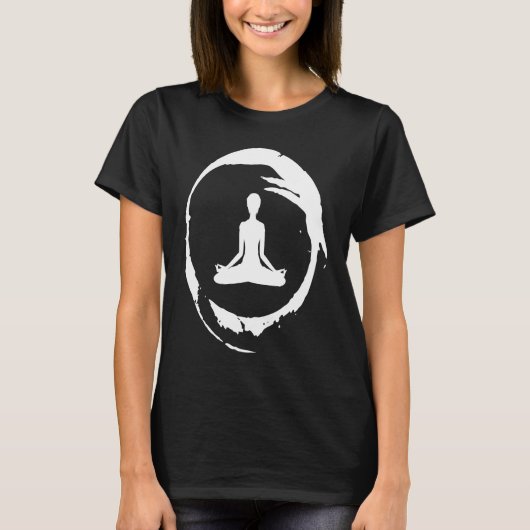 Zen AF Yoga Yogi Top Buddhist Namaste Workout Gym Tシャツ (正面)