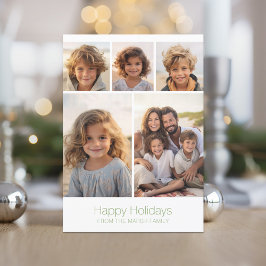 Zen Arch Green White - 5写真 – ハッピー シーズンカード