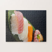 Zen Arrangement – Nigiri on Leaf ジグソーパズル (横)