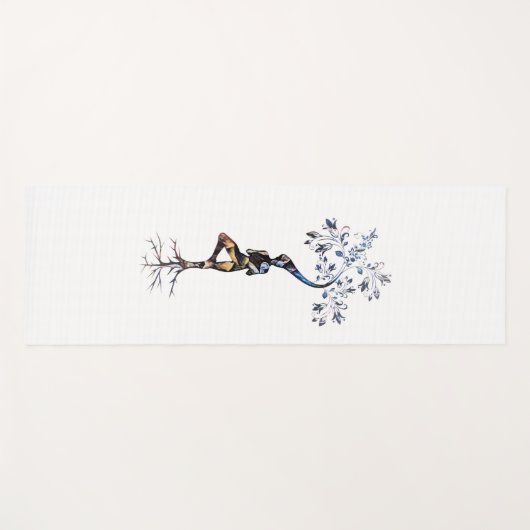 Zen Art Grow Like A Tree ヨガマット (正面(横))