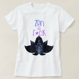 ZEN AS F*CK 過激なギャグTシャツ Tシャツ