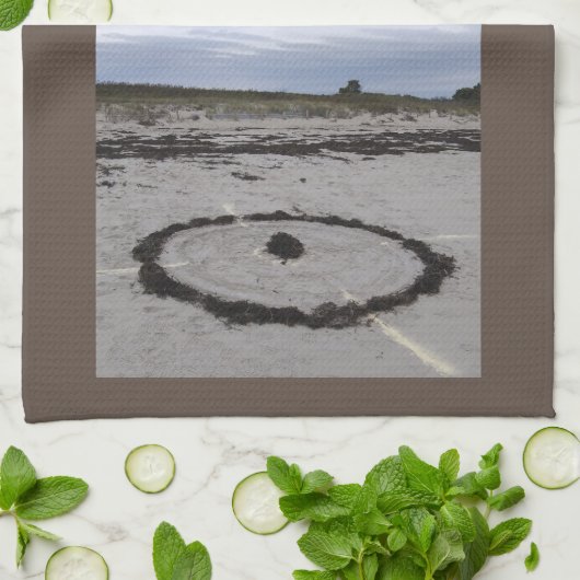 Zen Beach Kitchen Towel キッチンタオル (折り畳み)