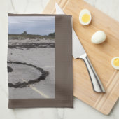 Zen Beach Kitchen Towel キッチンタオル (四つ折り)