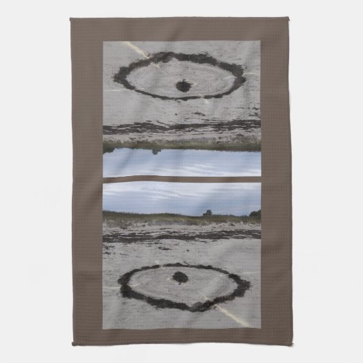 Zen Beach Kitchen Towel キッチンタオル (縦)