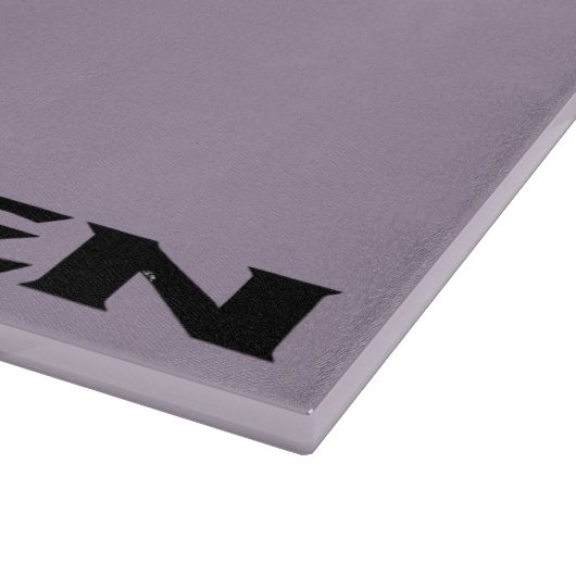 Zen Black Gray Glassカッティングボード カッティングボード (角)