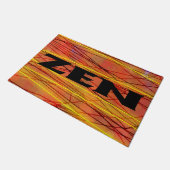 Zen black wire doormat ドアマット (アングル)