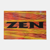 Zen black wire doormat ドアマット (正面)