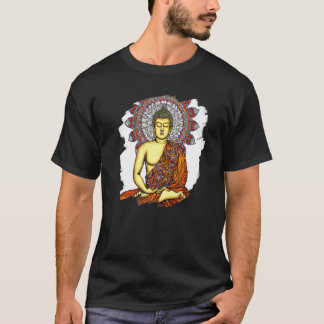 Zen Buddha Mandala Spiritual Asian Style Meditatio Tシャツ