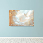 ZEN - BUDDHISM - MEDITATION キャンバスプリント (インサイチュ (ウッドフロア))