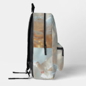 ZEN - BUDDHISM - MEDITATION プリントバックパック (左)