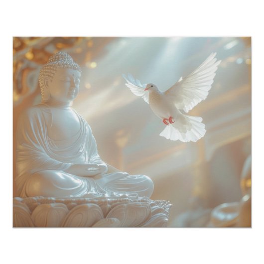 ZEN - BUDDHISM - MEDITATION ポスター (正面)