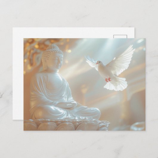 ZEN - BUDDHISM - MEDITATION ポストカード (正面/裏面)