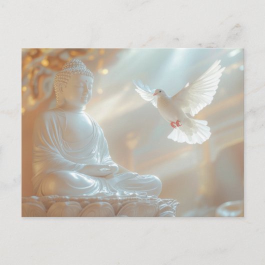 ZEN - BUDDHISM - MEDITATION ポストカード (正面)