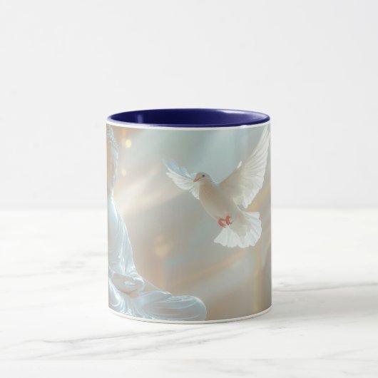 ZEN - BUDDHISM - MEDITATION マグカップ (中央)