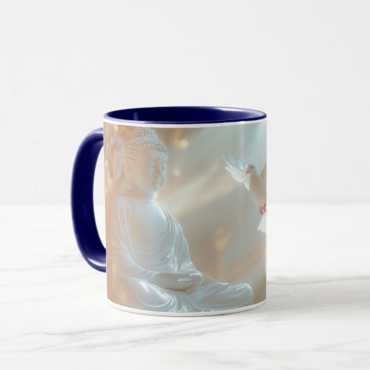 ZEN - BUDDHISM - MEDITATION マグカップ (正面左)