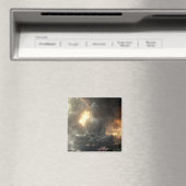 ZEN - BUDDHISM - MEDITATION マグネット (インサイチュ (食洗機))