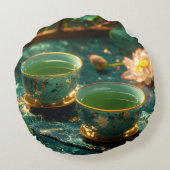 ZEN BUDDHISM - TEA CEREMONY ラウンドクッション (裏面)