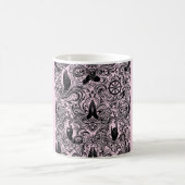 Zen Buddhist Mudras Hand Gestures Graphic Cup コーヒーマグカップ (中央)