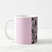 Zen Buddhist Mudras Hand Gestures Graphic Cup コーヒーマグカップ (左)