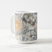 Zen Candle Glow Mug コーヒーマグカップ (正面左)