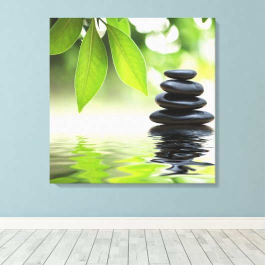 Zen Canvas Print キャンバスプリント (インサイチュ (ウッドフロア))