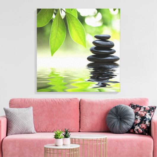 Zen Canvas Print キャンバスプリント (インサイチュ (リビング))