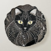 Zen Catコンパニオン ラウンドクッション (裏面)