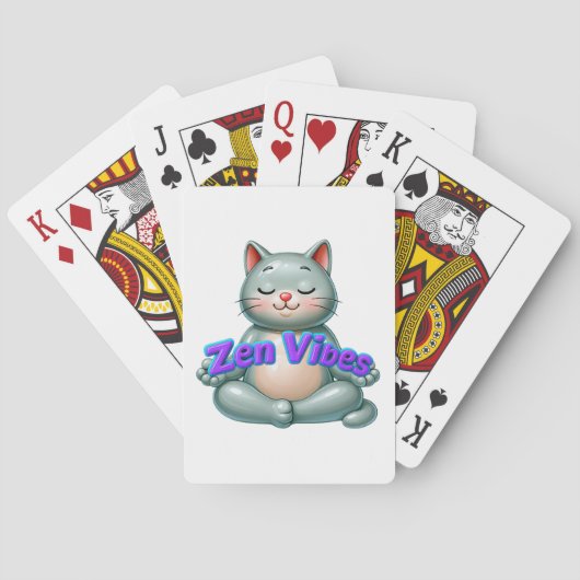 Zen Cat Cards トランプ (裏面)