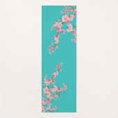 Zen Cherry Blossom Watercolor Yoga Mat ヨガマット (正面)