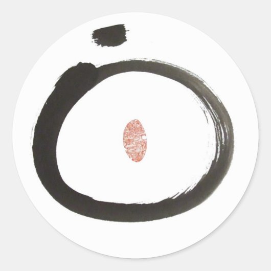 Zen Circleシールシート ラウンドシール (正面)