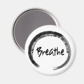 Zen Circle – 呼吸 – マグネット – ヨガパーティーの好意 (正面/裏面)