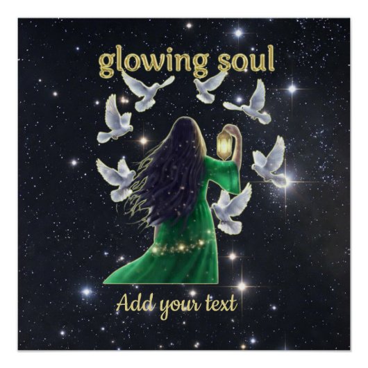 Zen Decor Acrylic Art ポスター (正面)