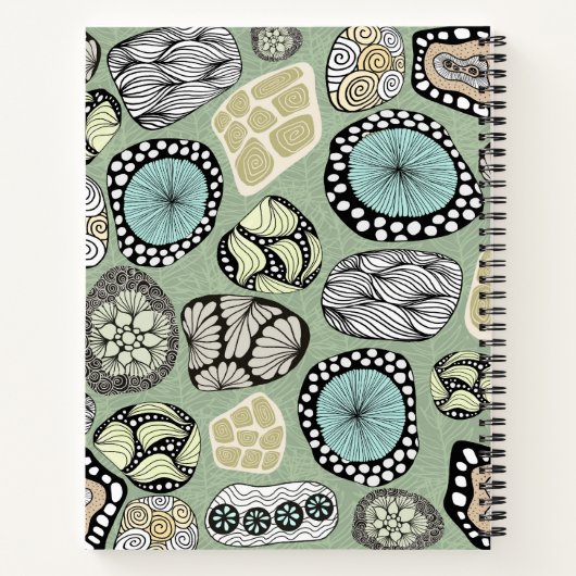 Zen Design Journal for Drawing and Writing ノートブック (裏面)