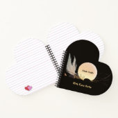 Zen Encouragement & Peace Heart-Shaped Support ノートブック (内部)