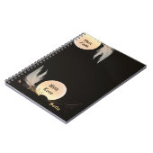 Zen Encouragement & Peace Minimalist Photo ノートブック (左側)