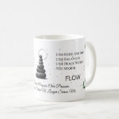 Zen Flow マインドフルネスマグ コーヒーマグカップ (正面右)