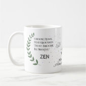 Zen Flow マインドフルネスマグ コーヒーマグカップ (左)