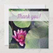 Zen flowergirl招待カード 招待状 (裏面)