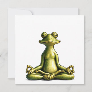 Zen Frog サンキューカード