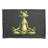Zen Frog 枕カバー (正面)