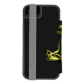 Zen Frog Incipio iPhoneウォレットケース (フォリオ裏面)