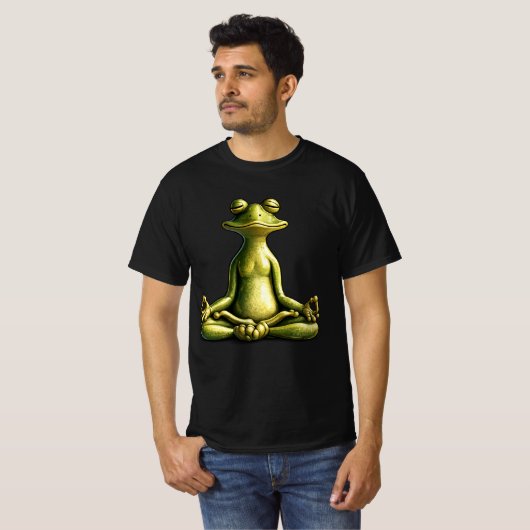 Zen Frog Tシャツ (正面フル)