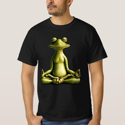 Zen Frog Tシャツ (正面)