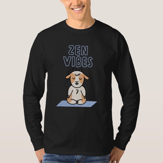 Zen Funny Yoga Tシャツ (正面)
