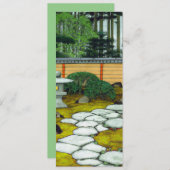 Zen Garden 招待状 (正面/裏面)