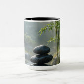 Zen Garden Serenity Mug style nr.2 マグカップ (中央)