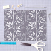 Zen Garden Stems Deep Minimal Botanical Silhouette 薄葉紙 (クラフト)