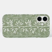Zen Garden Stems Minimal Botanical Green Case-Mate iPhoneケース (裏面 (横))