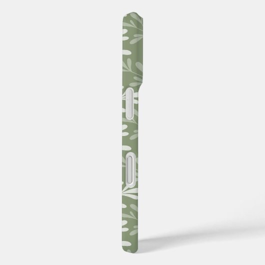 Zen Garden Stems Minimal Botanical Sage Green Case-Mate iPhoneケース (裏面 / 右)